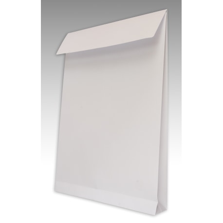 Koperta C4 biała HK z paskiem rozszerzana RBD 130g szt