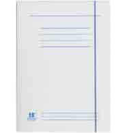 Teczka z gumką biała A4 250g Barbara