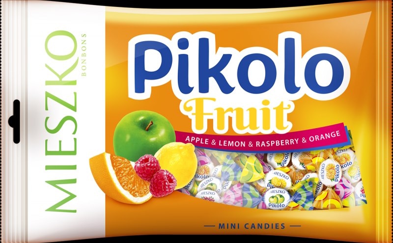 CUKIERKI MINI OWOCOWE, MIESZKO PIKOLO FRUIT, 1KG