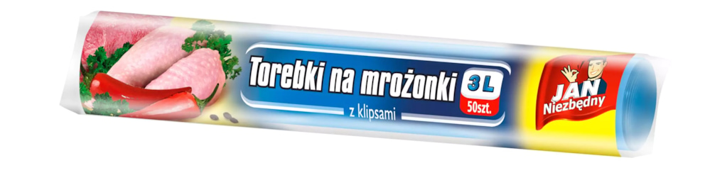 Jan Niezbędny Torebki na mrożonki 3L 50 szt