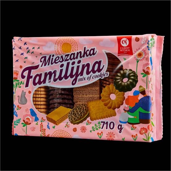 Ciastka Nyskie Mieszanka Familijna z okienkiem 710