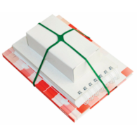 Gumki krzyżowe OFFICE PRODUCTS, średnica 100mm, 1,5x4mm, 60% kauczuku, 1000g, zgrzewka, zielone