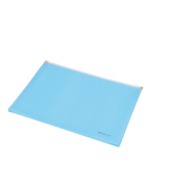 FOCUS KOPERTA Z SUWAKIEM A4 PRZESTRZENNA KOLOROWA C4611 NIEBIESKA Panta Plast