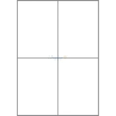 Etykiety samoprzylepne UNI 4  op 50 Galeria Papieru 240350