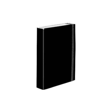 Teczka z gumką BOX CARIBIC niebieska 5cm 341/03 VAUPE