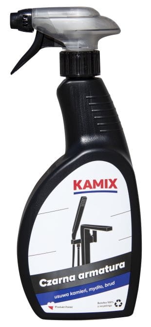 Sray do łazienki Kamix do czarnej armatury 500