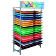 Karton kolorowy, Bordowy, B1 (70x100 cm), gramatura 230 g/m2 Typograf