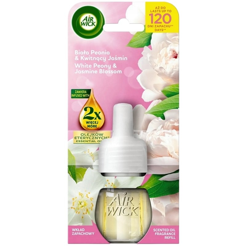 Wkład do elektrycznego odświeżacza AIR WICK, peonia i jaśmin   19ml
