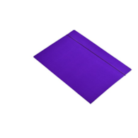 Teczka lakierowana A4 z gumką prostą, fioletowa 350g KBK