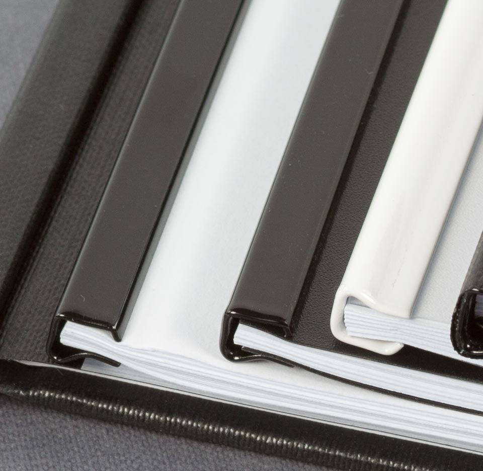 Kanały do METALBIND rozmiar 5/297 białe op 25 OPUS