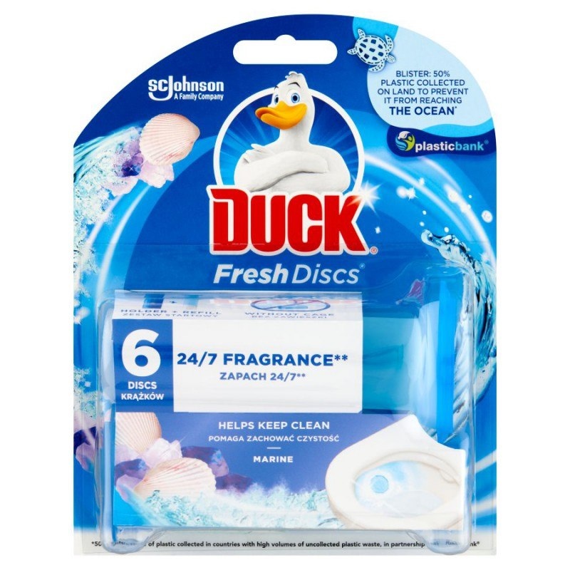WC krążek żelowy DUCK DISCS MARINE 36 ml
