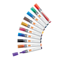 Markery Liquid Ink, różne kolory, 10 szt./opak.