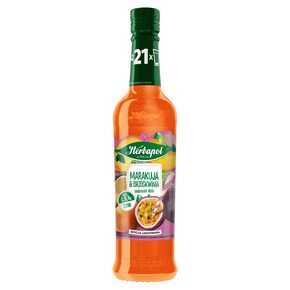 SYROP OWOCOWA SPIŻARNIA MARAKUJA BRZOSKIWNIA 420 ml HERBAPOL