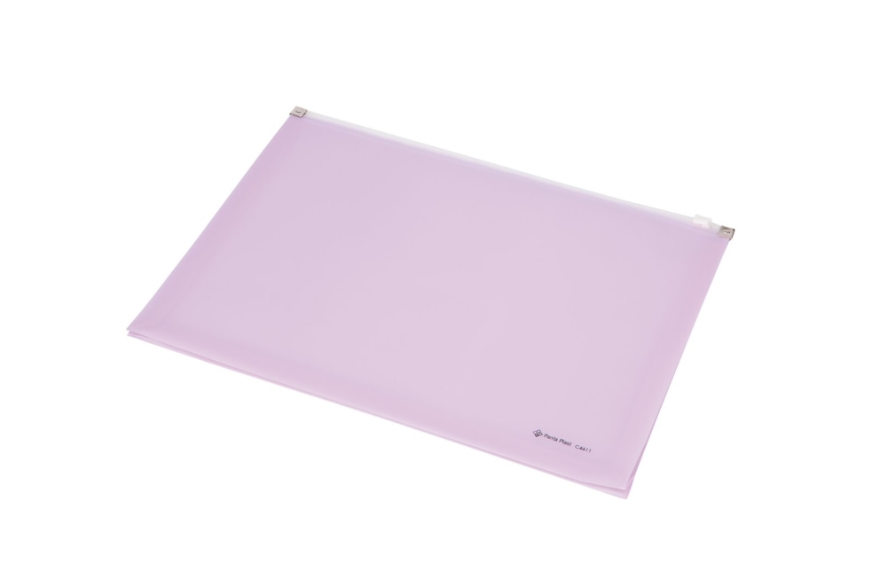 FOCUS KOPERTA Z SUWAKIEM A4 PRZESTRZENNA KOLOROWA C4611 FIOLETOWA Panta Plast