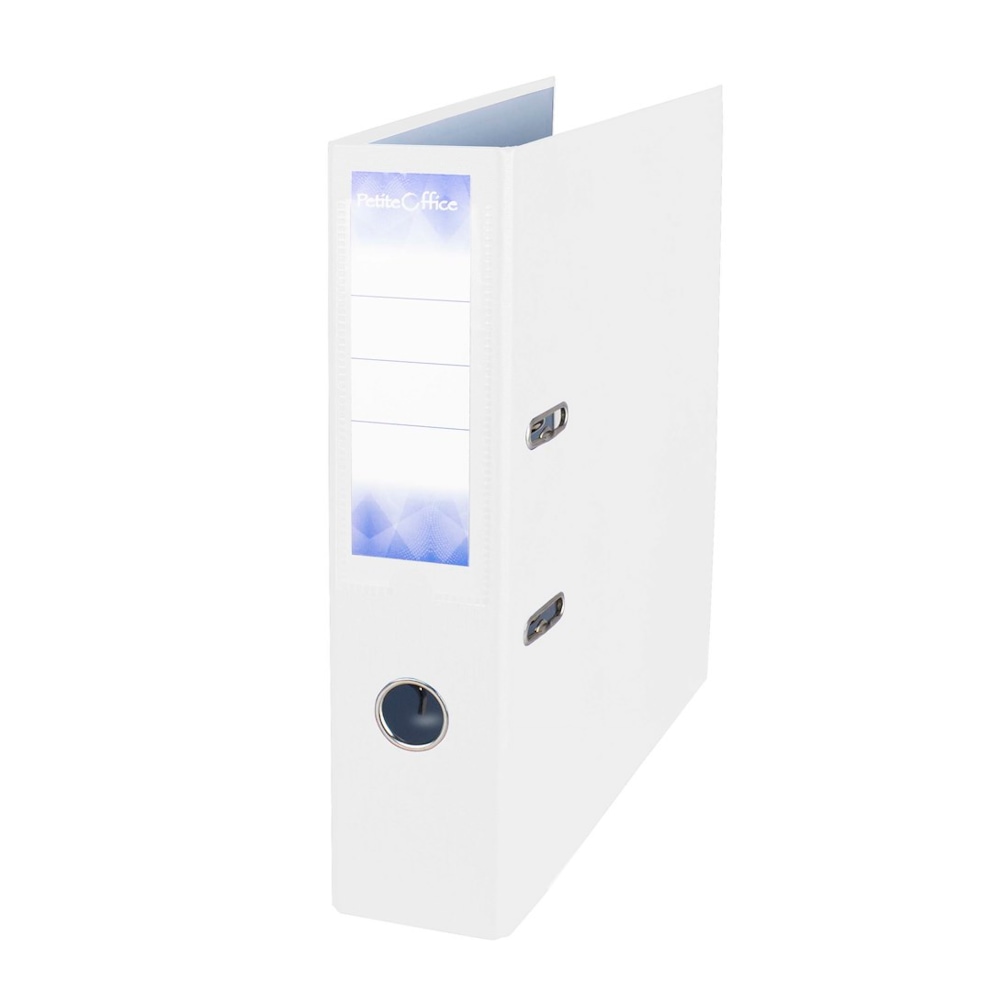 Segregator A4 75mm Petite Office biały z listwą