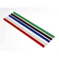 Listwy wsuwane Standard 25 zielone, 6mm 50 szt./op.