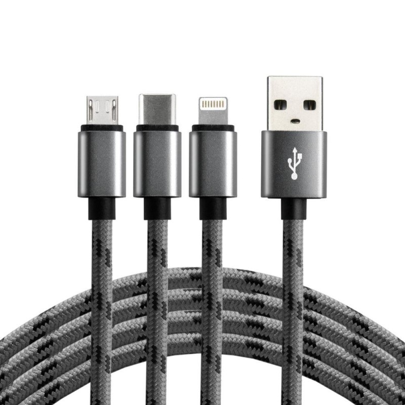 Kabel USB micro typu C 1.2m EverActiv