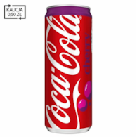 Coca-Cola Cherry puszka 330 ml [ kaucja ]