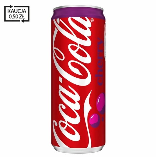 Coca-Cola Cherry puszka 330 ml [ kaucja ]