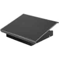 Metalowy podnóżek Q-CONNECT, 41,5x32,6cm, antypoślizgowy