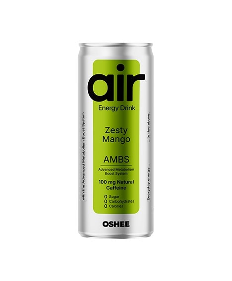 OSHEE AIR Napój energetyczny Energy Drink Mango Zero 250ml [ kaucja ]