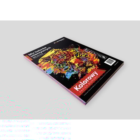 Papier kolor A4 80g mix intensywne Emerson 100ark