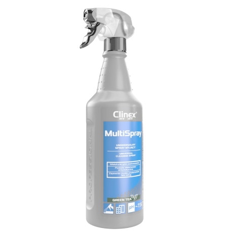 Uniwersalny spray CLINEX Multi Spray, myjący, Green Tea, 1l