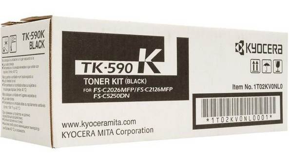Kyocera Toner TK-590K Black 7K 1T02KV0NL0