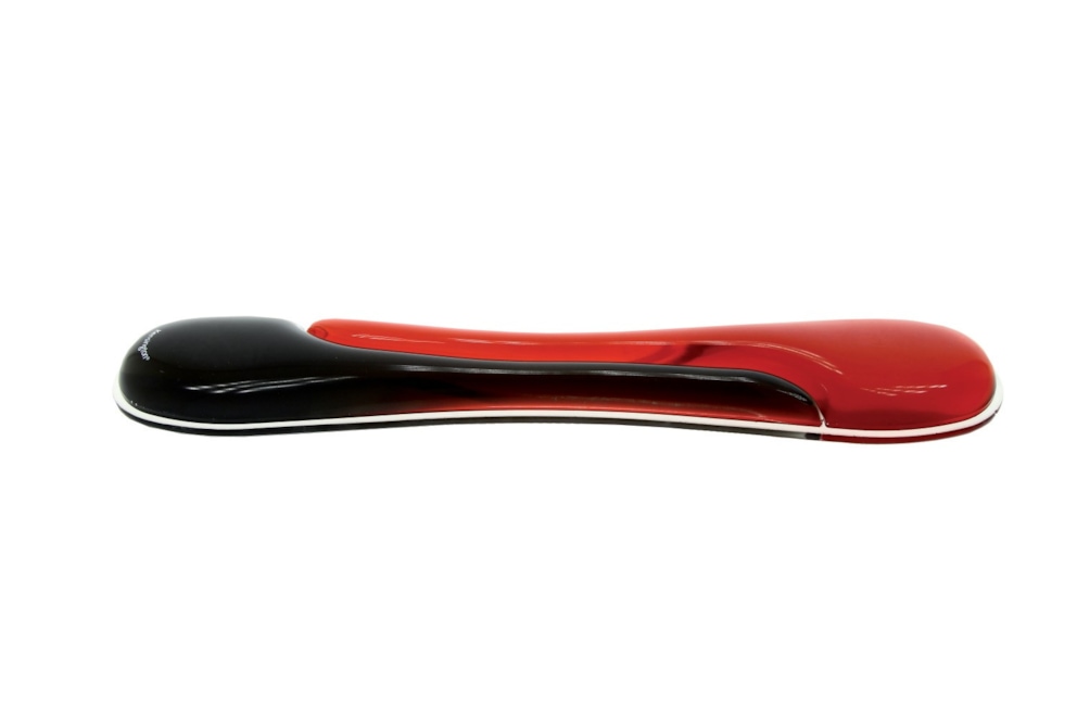 Podkładka pod nadgarstek Kensington Duo Gel, czerwono-czarna