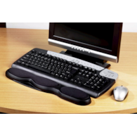 Żelowa podkładka pod nadgarstek Kensington, czarna