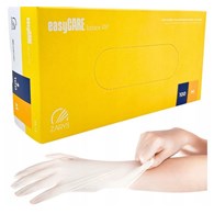 Rękawice latex bezpudrowe M op 100 ZARYS