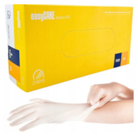 Rękawice latex bezpudrowe M op 100 ZARYS