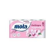 Papier toaletowy Mola white magnolia delikatnie pachnący 8 rol./opak.