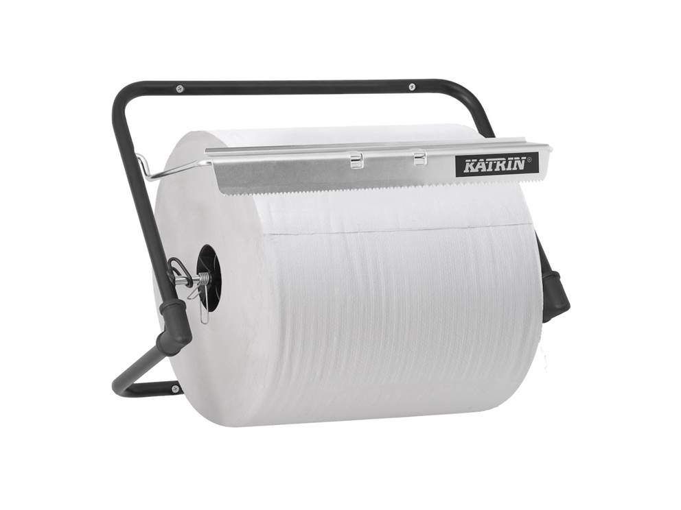 Dozownik ścienny do czyściw czarny