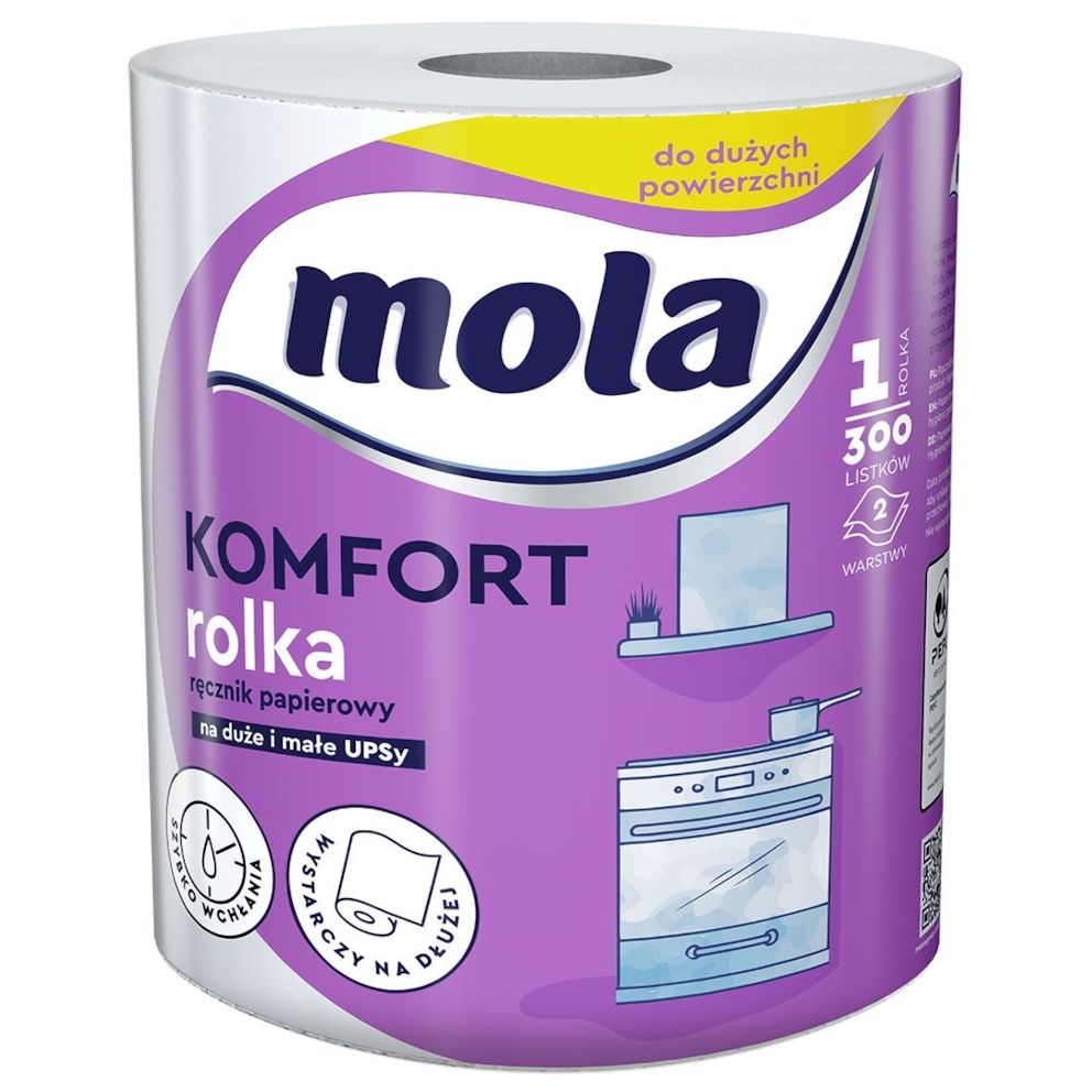 Ręcznik papierowy kuchenny MOLA KOMFORT rolka