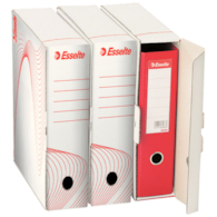 Pudło archiwizacyjne na segregator, biały