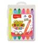Kredki żelowe KEYROAD Smoozy Craft, 6sz., zmywalne, pudełko, mix kolorów