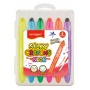 Kredki żelowe KEYROAD Smoozy Craft, 6sz., zmywalne, pudełko, mix kolorów