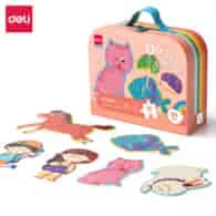 Puzzle Deli EH742 w walizce 54 el.