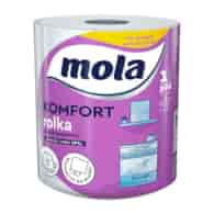 RĘCZNIK PAPIEROWY MOLA, COMPLEX, niebieski, celuloza, 3 warstwy, 220 listków, 55m