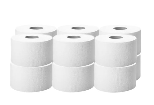 Papier toal  JUMBO 19cm biały cel 2w 140 12szt