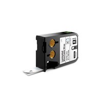 Dymo XTL laminowane opaski na kable 13/16  x 4  (21 mm x 102 mm) - czarne na białym