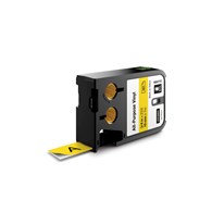 Dymo XTL uniwersalne taśmy winylowe 3/4  (19 mm) - czarne na żółtym