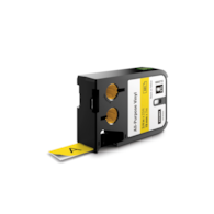 Dymo XTL uniwersalne taśmy winylowe 3/4  (19 mm) - czarne na żółtym