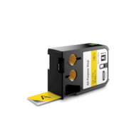 Dymo XTL uniwersalne taśmy winylowe 1  (24 mm) - czarne na żółtym