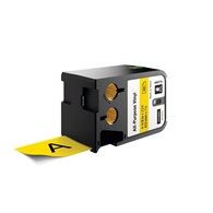 Dymo XTL uniwersalne taśmy winylowe 1-1/2  (41 mm) - czarne na żółtym