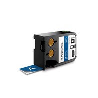 Dymo XTL uniwersalne taśmy winylowe 1  (24 mm) - białe na niebieskim