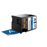 Dymo XTL uniwersalne taśmy winylowe 2  (54 mm) - białe na niebieskim