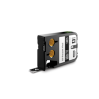 Dymo XTL uniwersalne taśmy winylowe 1/2  (12 mm) - białe na czarnym