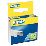 Zszywki Rapid Standard 24/6 2M 2000 szt./opak.
